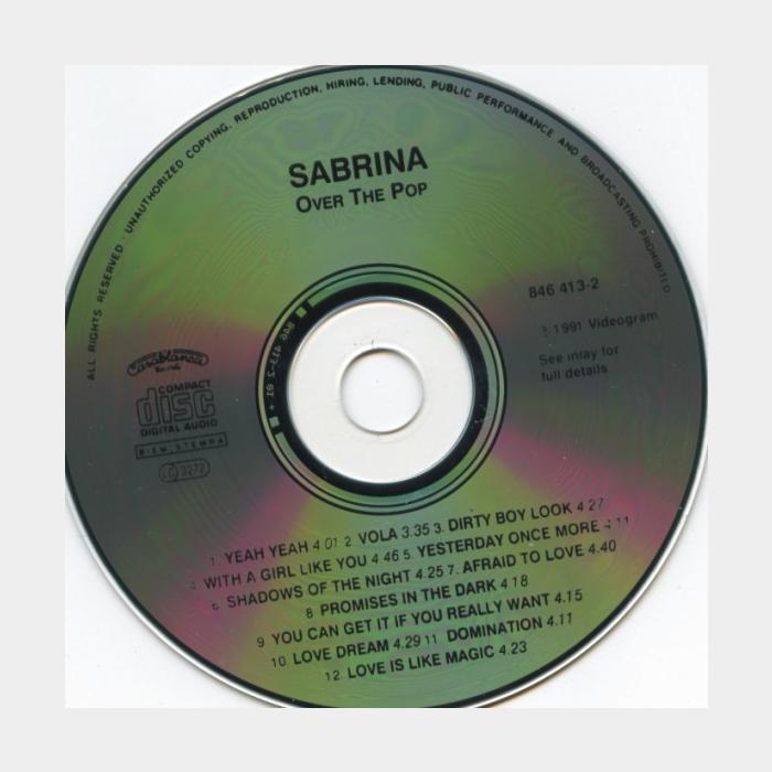 CD Sabrina - Over The Pop