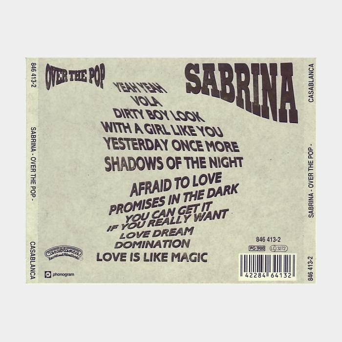 CD Sabrina - Over The Pop