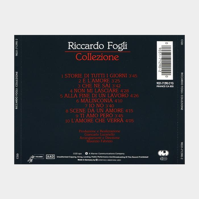 CD Riccardo Fogli - Collezione