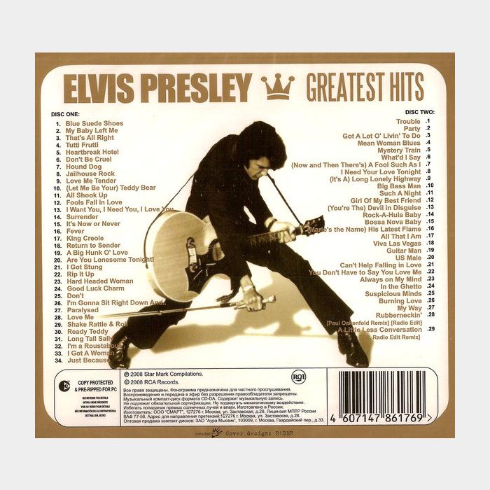 CD Elvis Presley - Greatest Hits 2CD