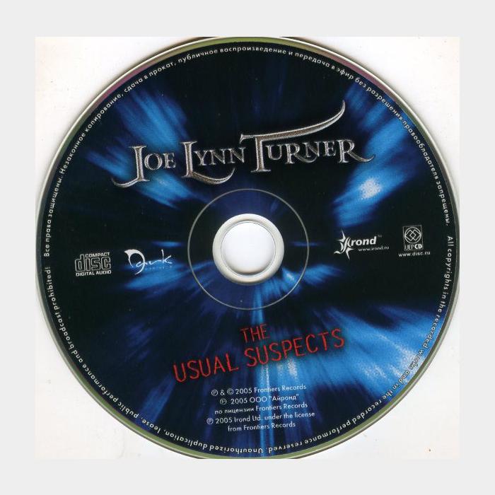 CD Joe Lynn Turner - The Usual Suspects