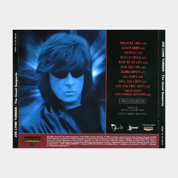 CD Joe Lynn Turner - The Usual Suspects