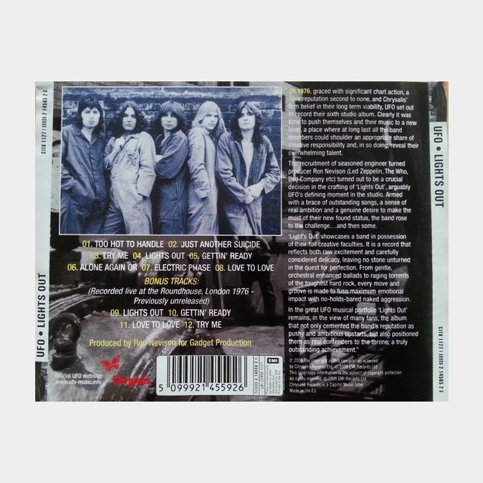 CD UFO - Lights Out