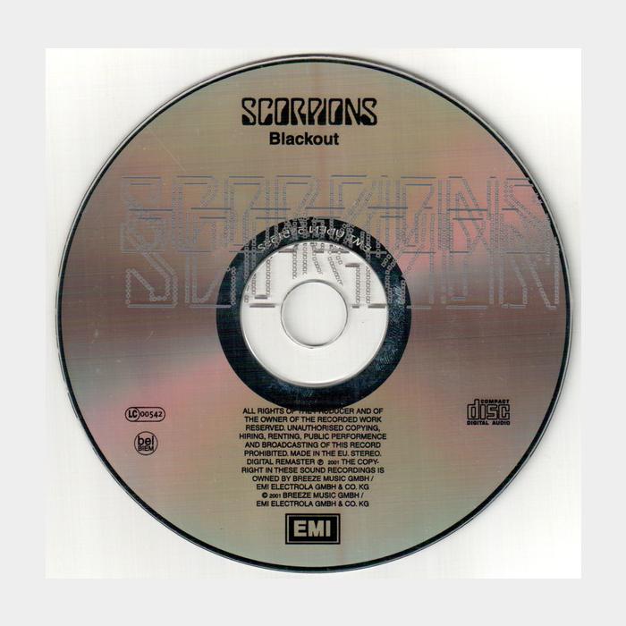 CD Scorpions - Blackout