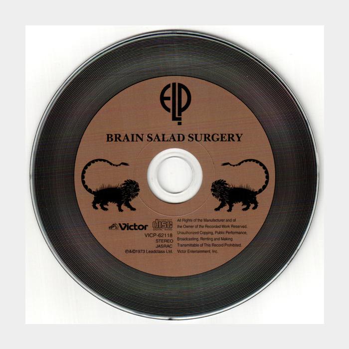 CD Emerson, Lake & Palmer - Brain Salad Surgery