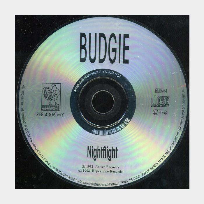 CD Budgie - Nightflight