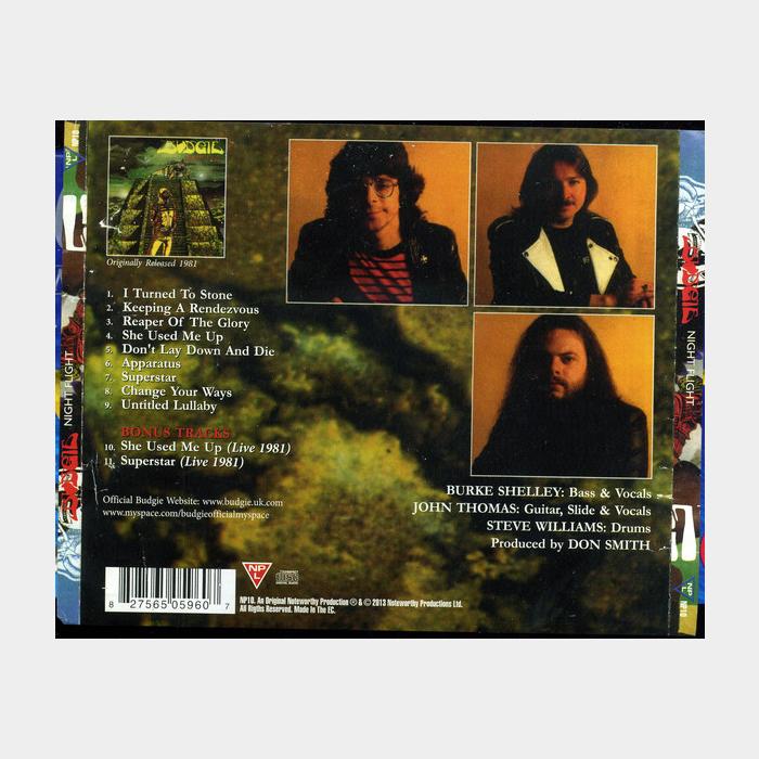 CD Budgie - Nightflight