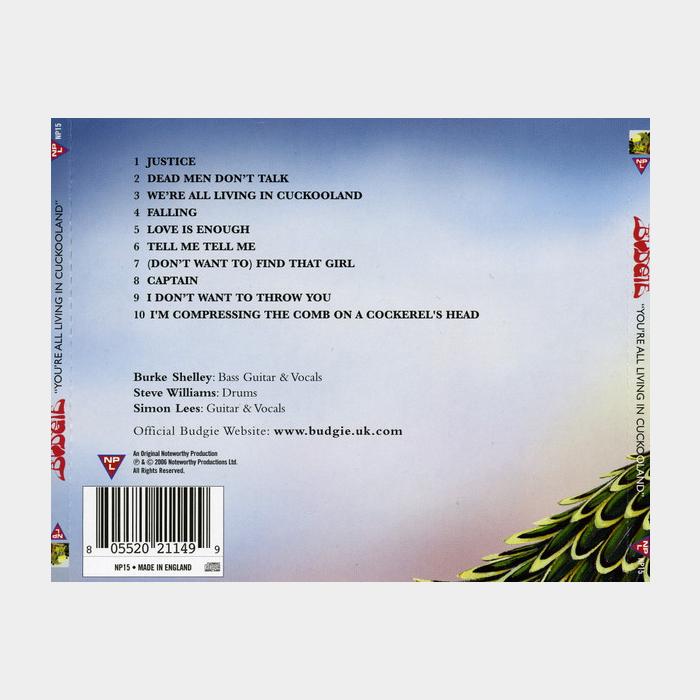 CD Budgie - You're All Living In Cuckooland