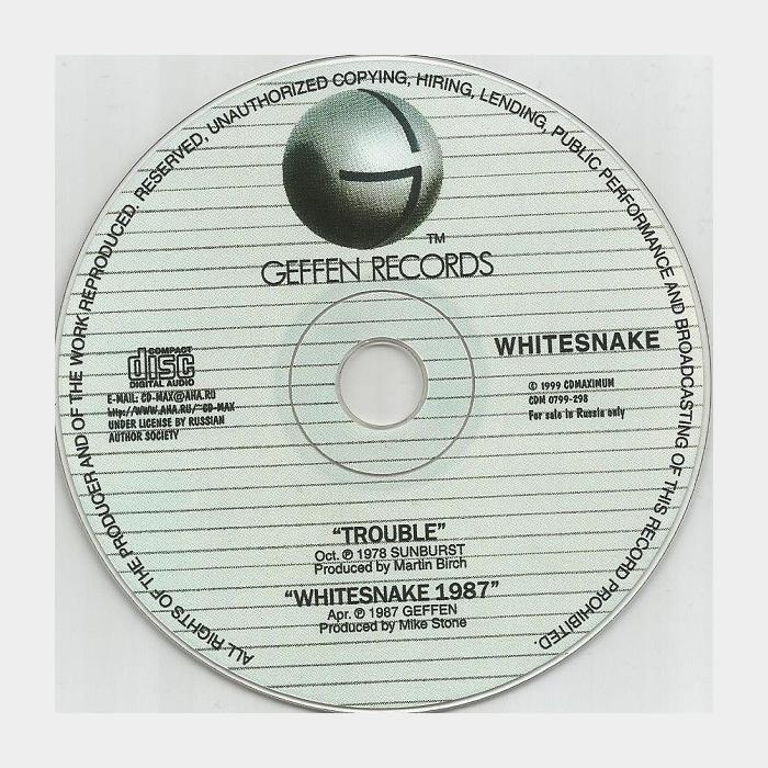 CD Whitesnake - Trouble / 1987