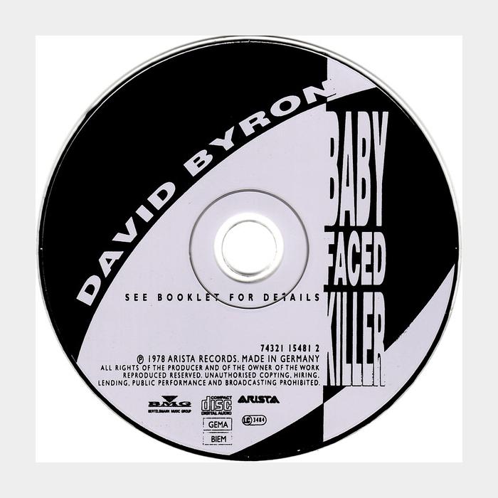 CD David Byron - Baby Faced Killer
