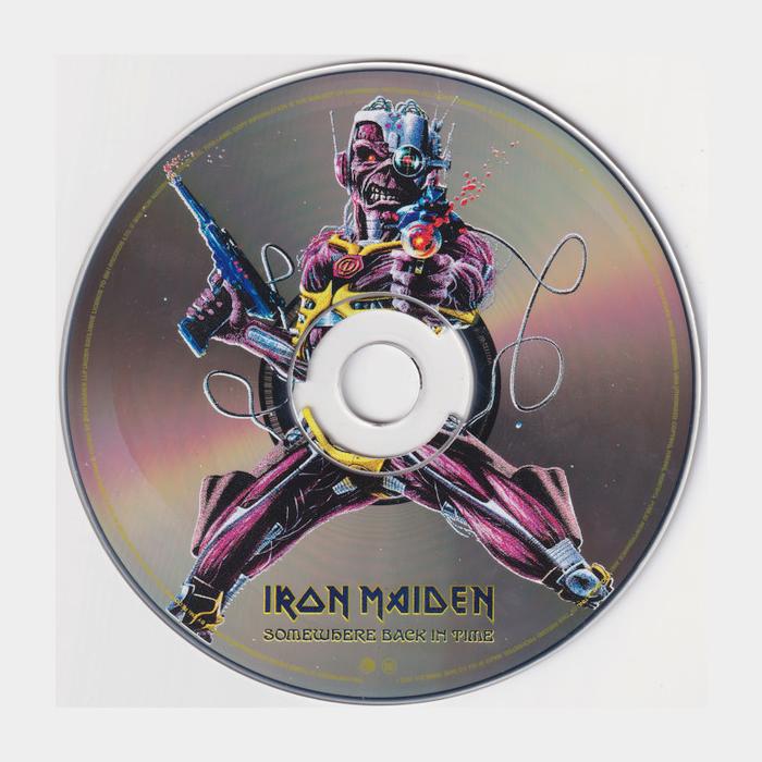 CD Iron Maiden - Somewhere Back In Time (The Best Of:1980-1989)