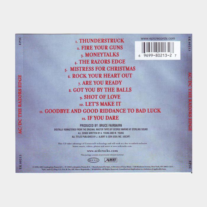 CD AC/DC - The Razors Edge