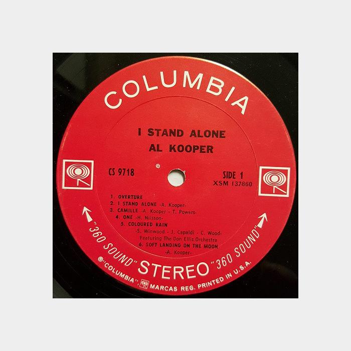 Al Kooper - I Stand Alone (ex/ex-)