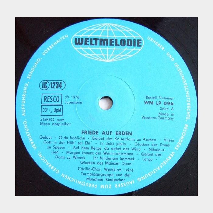 VA - Friede Auf Erden (ex+/ex-)