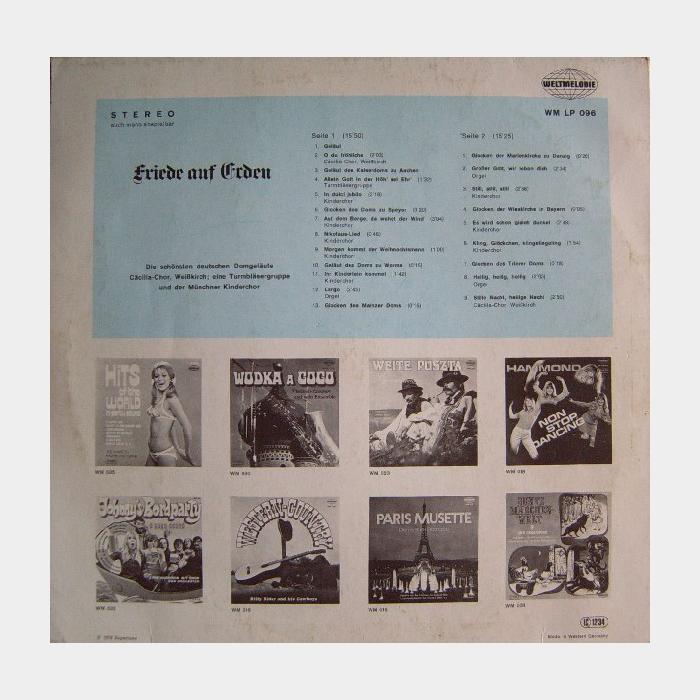 VA - Friede Auf Erden (ex+/ex-)