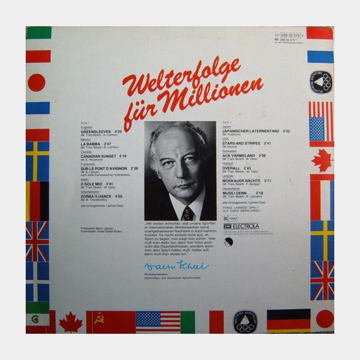 Franz Lambert - Welterfolge Fur Millionen (ex+/vg+)