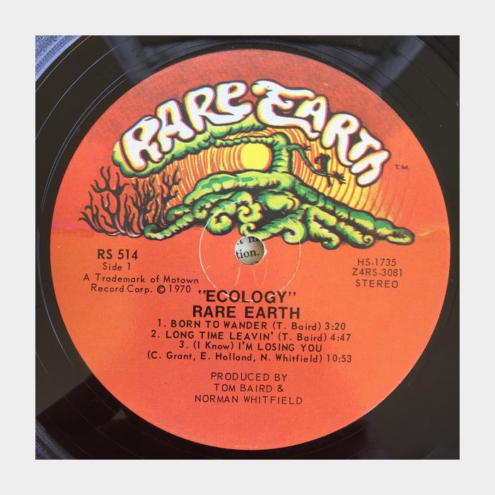 Rare Earth - Ecology (ex+/vg+)