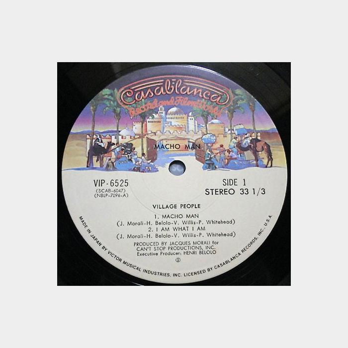 Village People - Macho Man (ex+/ex+, obi)