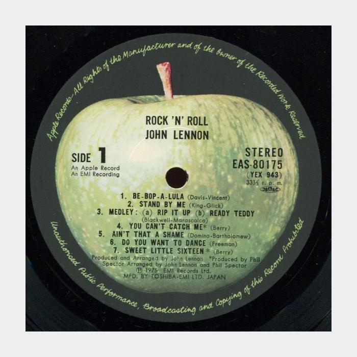 John Lennon - Rock'N'Roll (ex+/ex+)