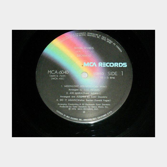 Deodato - Whirlwinds (ex+/ex+, obi)