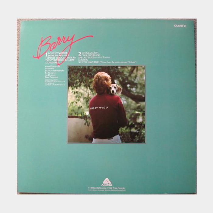 Barry Manilow - Barry (ex/ex-)