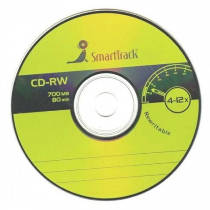 CD-RW 12x 700 MB (SmartTrack)