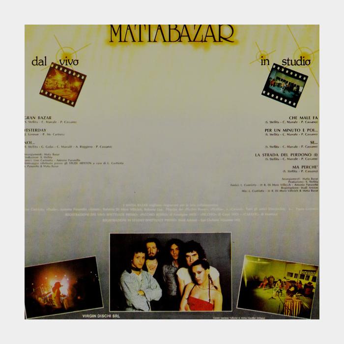 Matia Bazar - Gran Bazar (ex+/ex+)