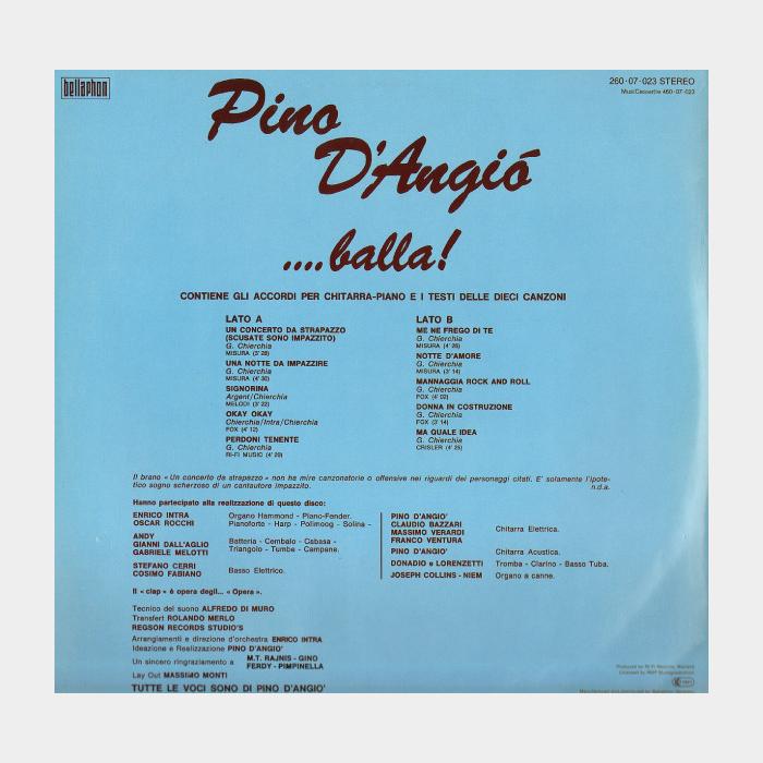 Pino D'Angiò - ...Balla! (ex/ex)