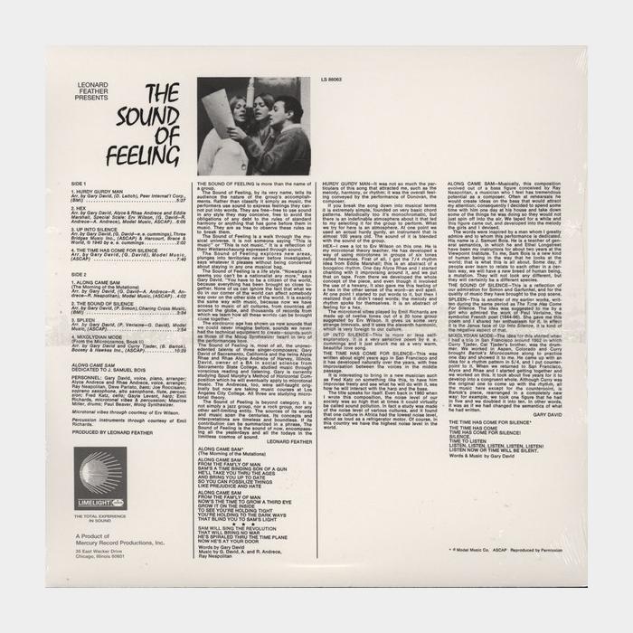 Sound Of Feeling - Spleen (ex/ex+)