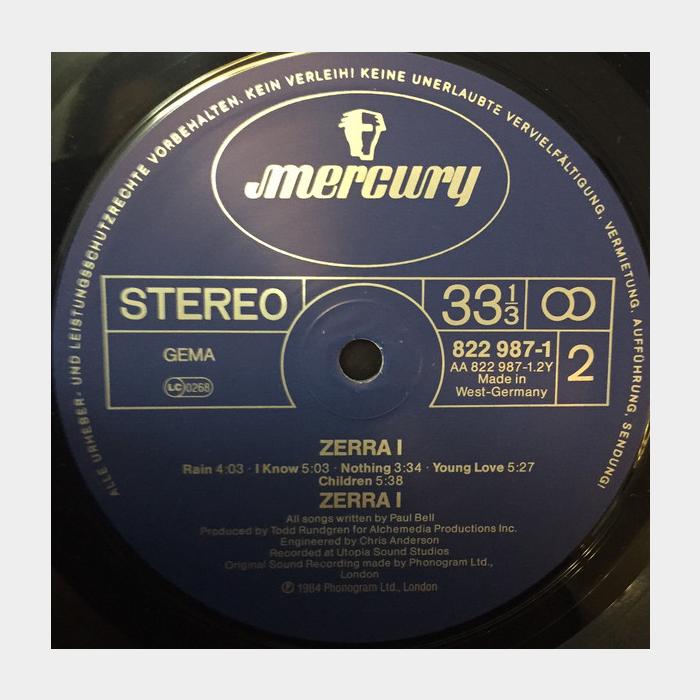 Zerra I - Zerra I (ex+/ex+)