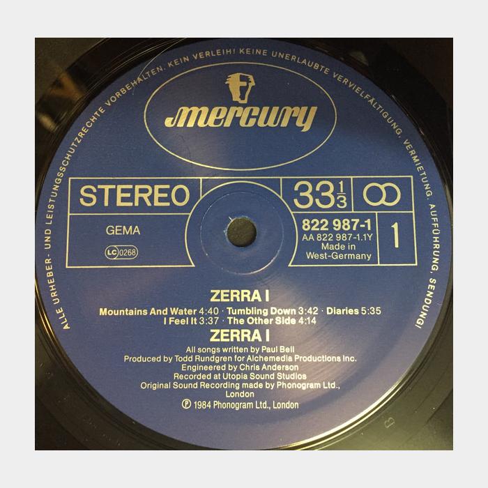 Zerra I - Zerra I (ex+/ex+)