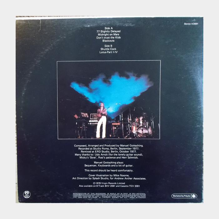 Ashra - Blackouts (ex/ex-)