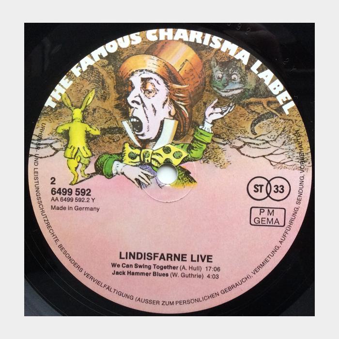 Lindisfarne - Live (ex+/ex)