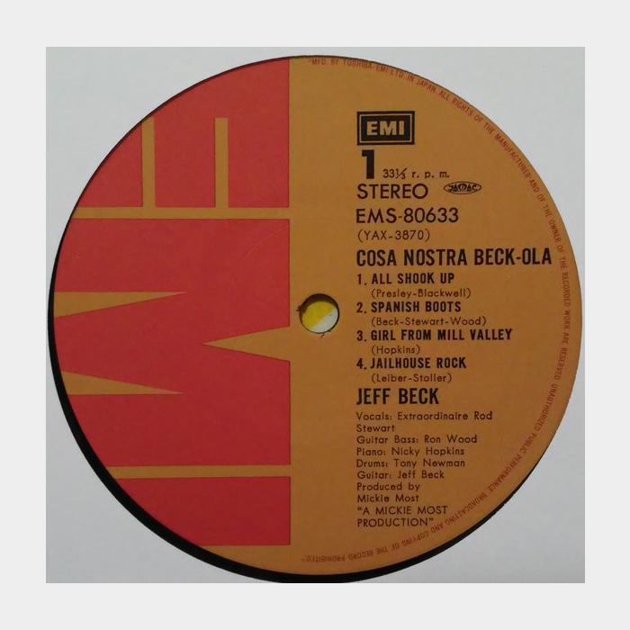 Jeff Beck - Beck-Ola (ex+/ex+)