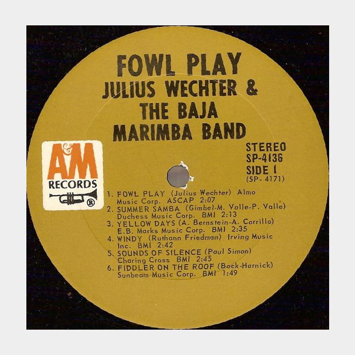 Baja Marimba Band - Fowl Play (ex+/ex+)