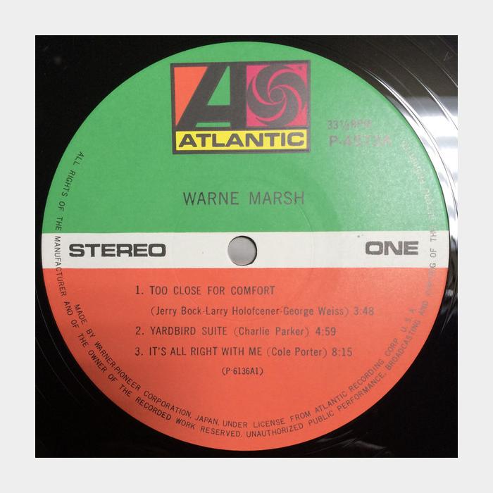 Warne Marsh - Warne Marsh (ex+/ex+)