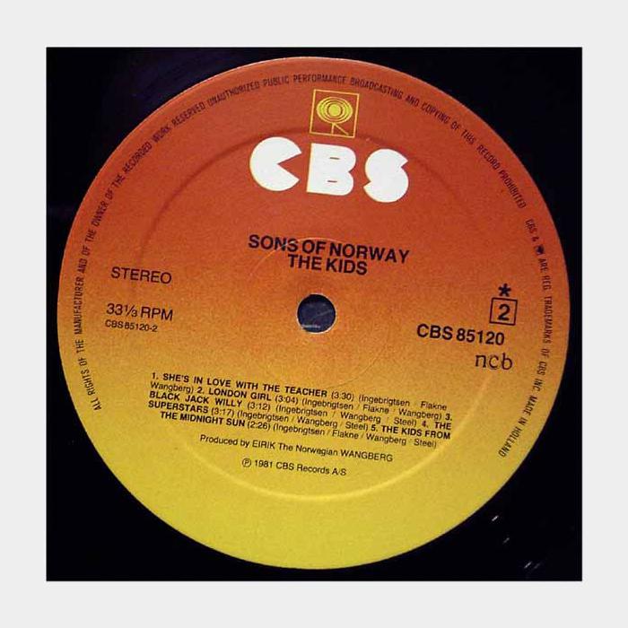 Kids - Sons Of Norway (ex+/ex)