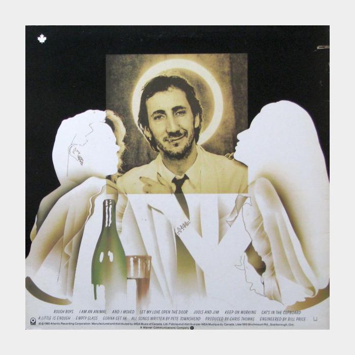 Pete Townshend - Empty Glass (ex+/ex)