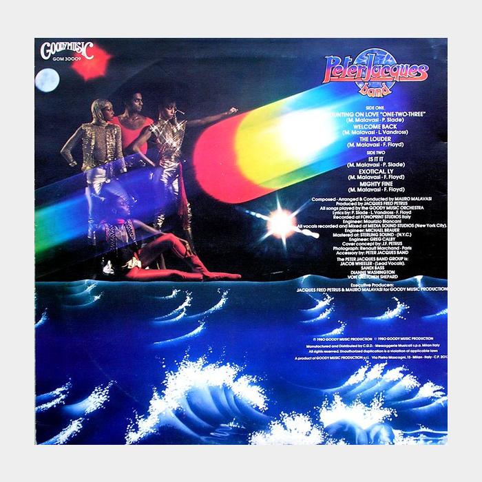 Peter Jacques Band - Welcome Back (ex/ex)