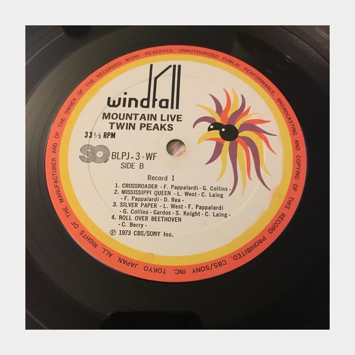 Mountain - Twin Peaks 2LP (ex+/ex+)