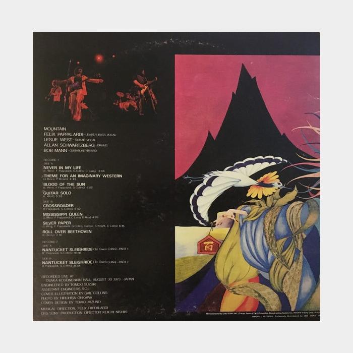 Mountain - Twin Peaks 2LP (ex+/ex+)