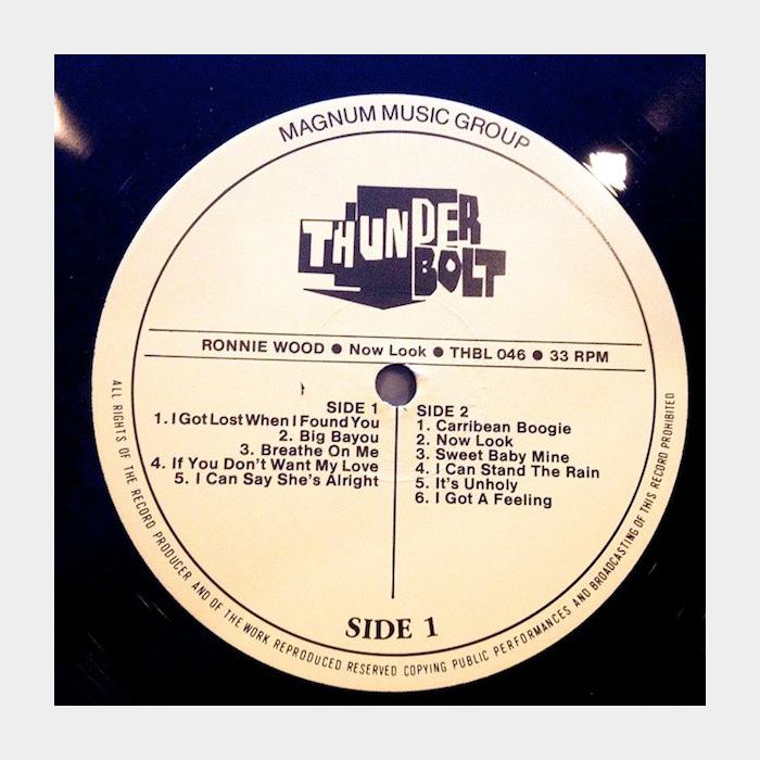 Ronnie Wood - Now Look (ex+/ex+)