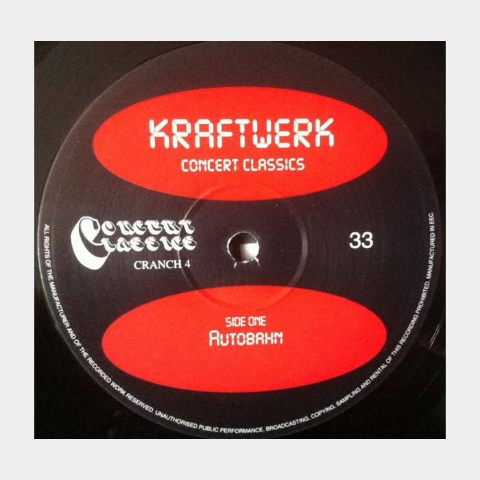 Kraftwerk - Concert Classics (ex+/ex+, ORIGINAL)