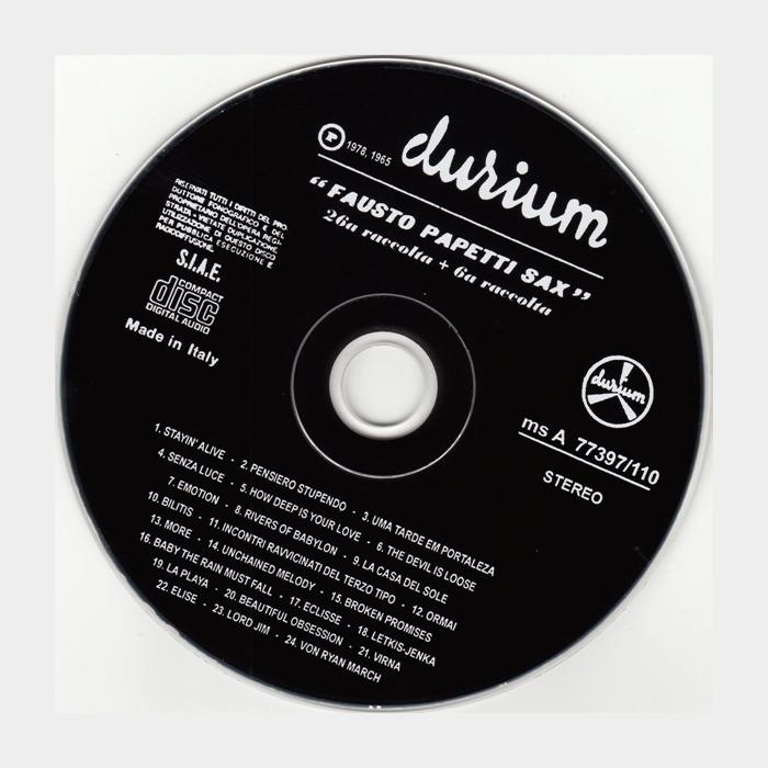 CD Fausto Papetti - 26a Raccolta + 6a Raccolta