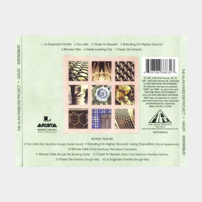 CD Alan Parsons Project - Gaudi