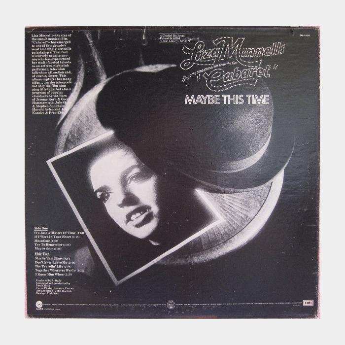 Liza Minnelli - Maybe This Time (ex+/ex+)