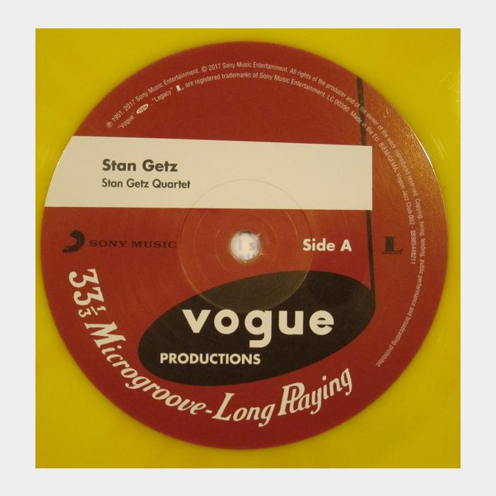 Stan Getz Quartet - Vogue Microgroove (sealed, 180g, Yellow/Red LP)