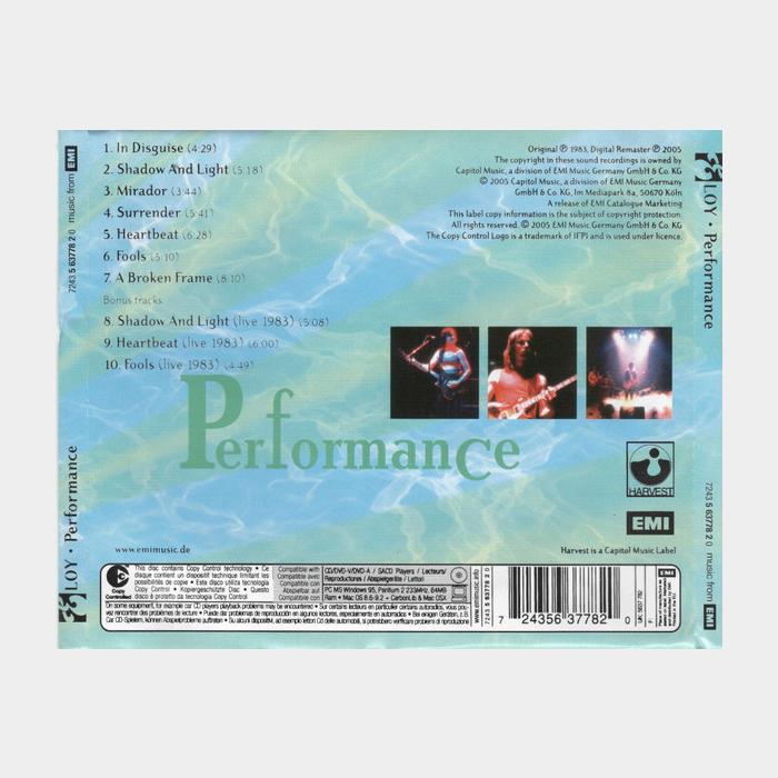 CD Eloy - Perfomance