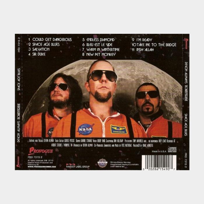 CD Devon Allman's Honeytribe - Space Age Blues