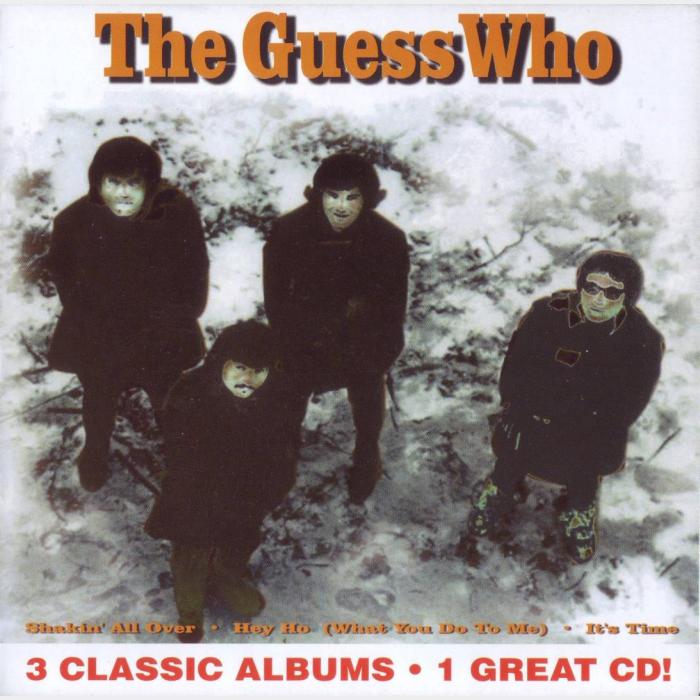 CD Guess Who - Shaking' All Over / Hey Ho / It's Time